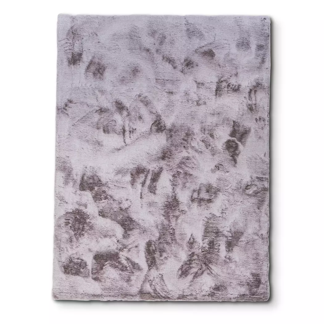 Fellteppich Imitat Melange 90 x 160 cm