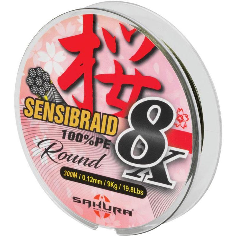 Tresse Sakura Sensibraid 8 Vert - 300M