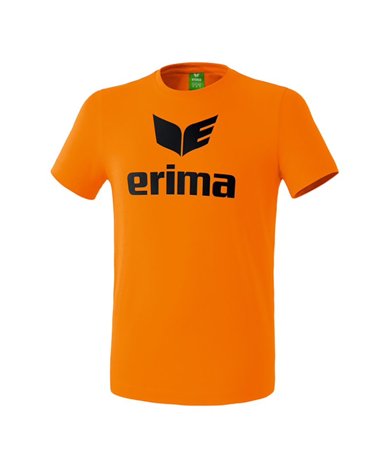 Erima Promo T-Shirt Kids Orange Schwarz