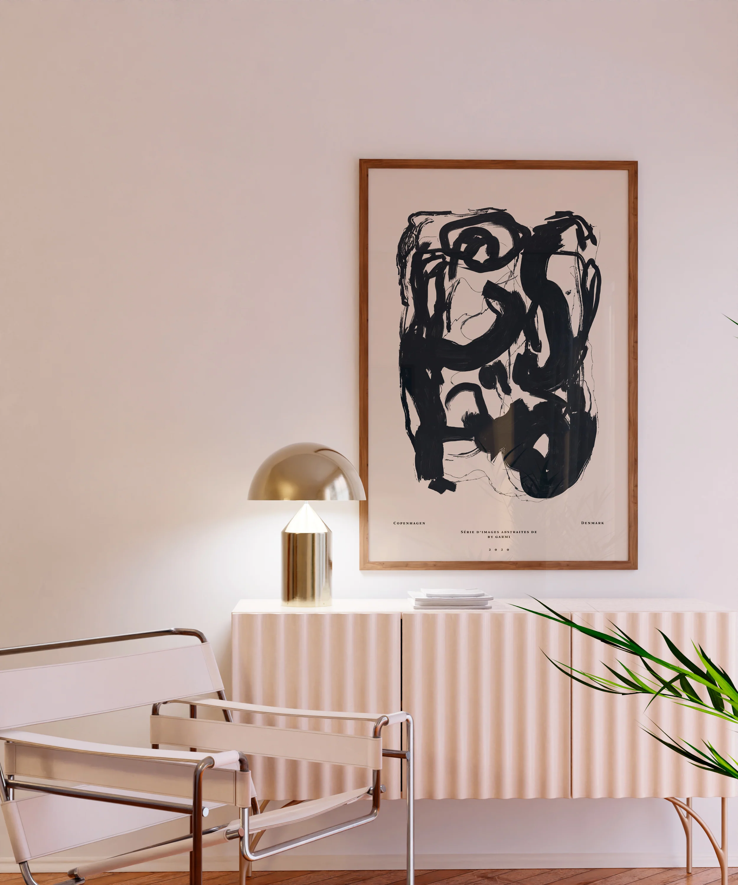 Poster & Frame  By Garmi Etude 13 plakat, beige - 50x70 cm