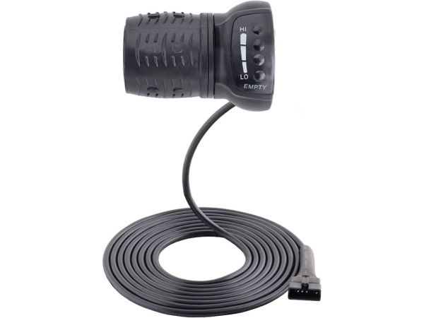 Promovec Gashåndtag m. Batteriindikator, 2000mm