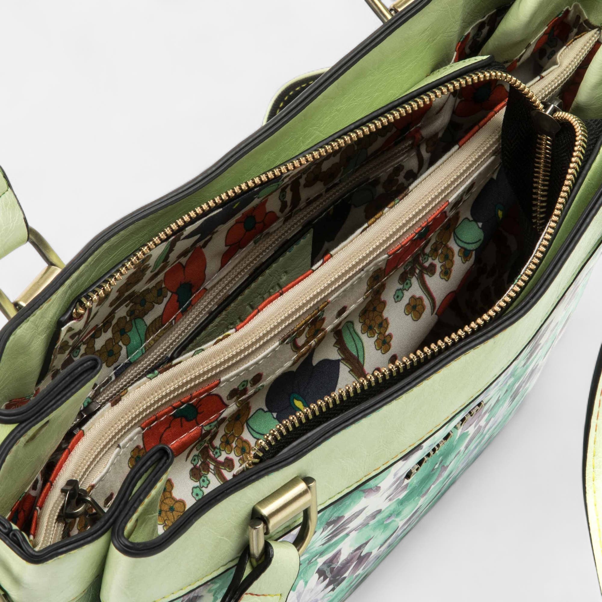Sac de shopping vert