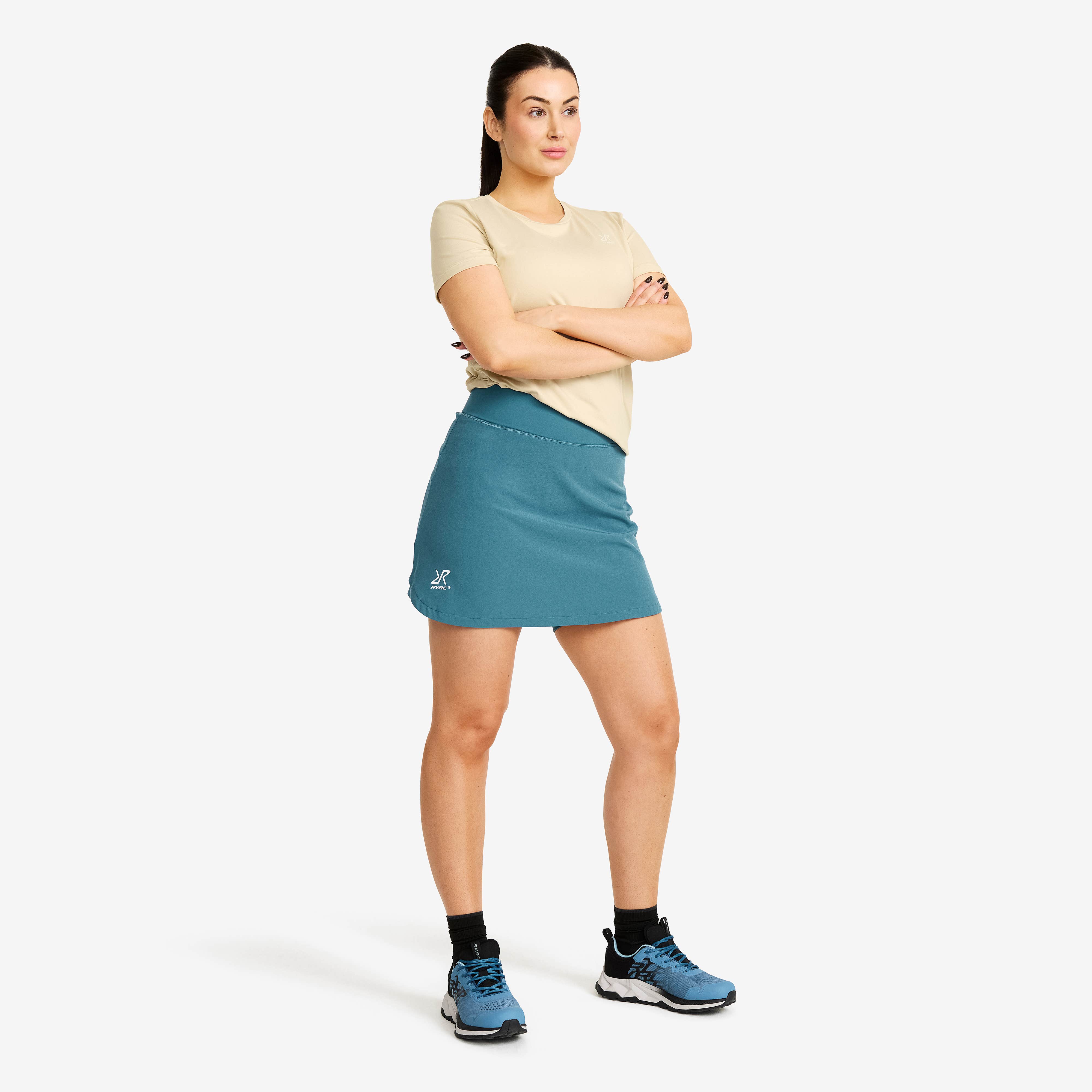 Rise 2-in-1 Skirt Dame Blue Ashes