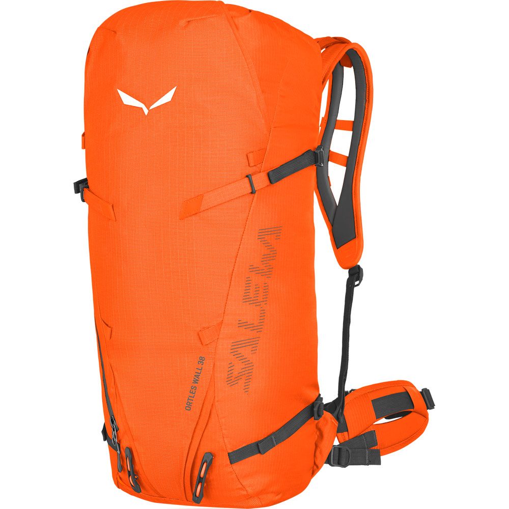 SALEWA Ortles Wall 38l Trekkingrucksack red orange