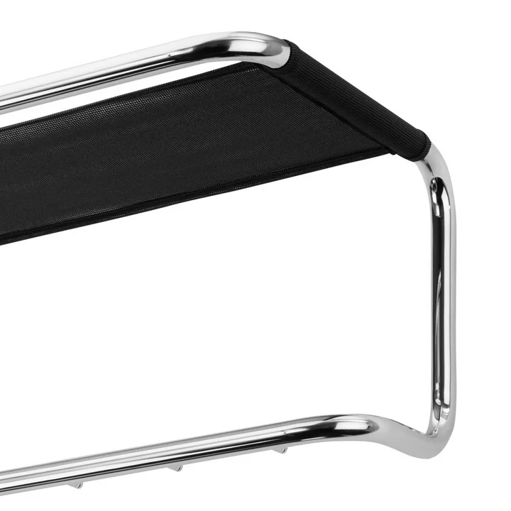 Thonet - S 1520 Wandgarderobe, schwarz