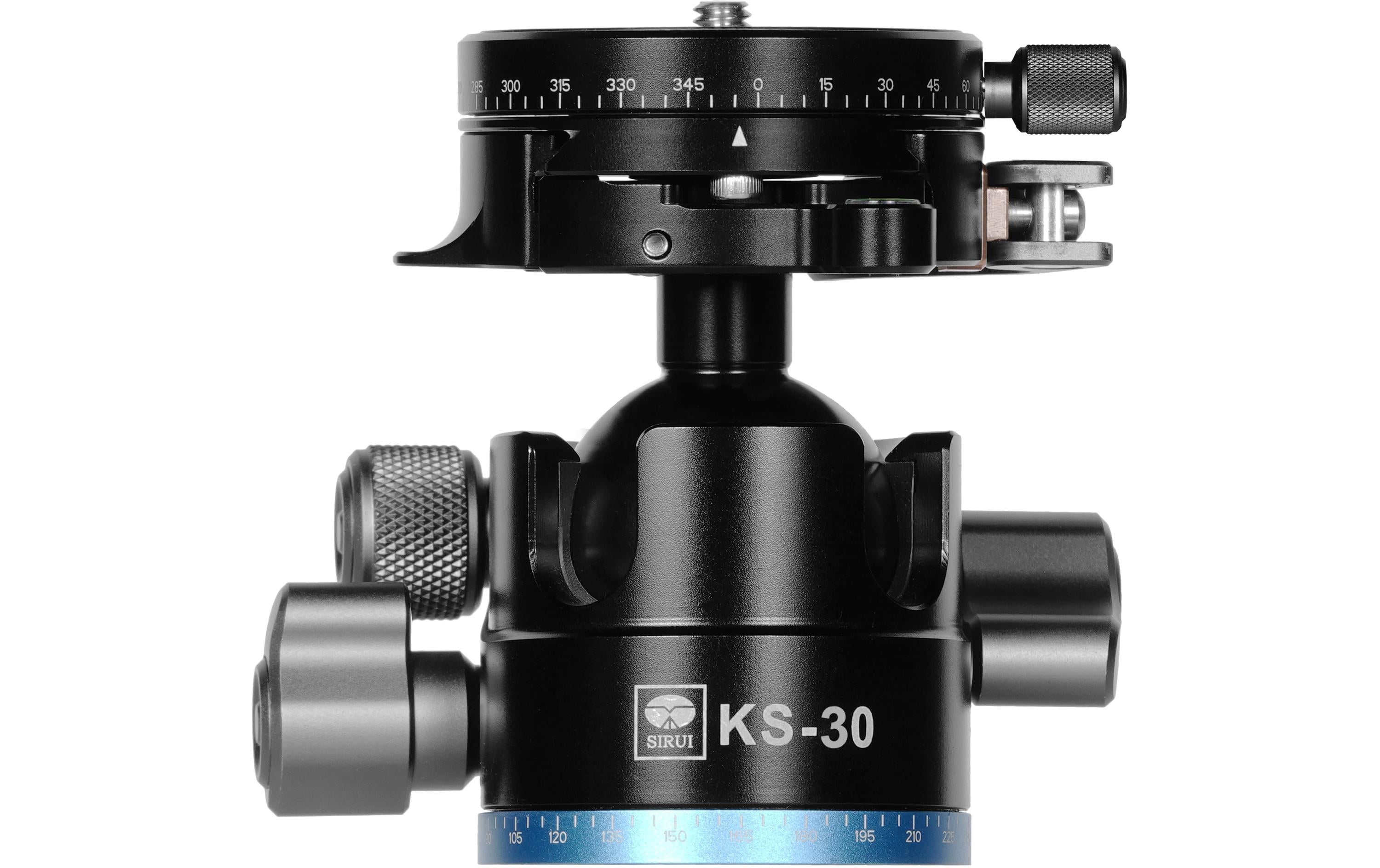 Kugelkopf KS-30<br>Kugelkopf mit Schnellverschluss und TY-55X Platte