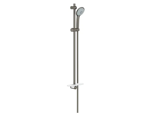 Grohe Euphoria Massage stangs. - Brusestangsæt 3 sprays, Børstet Hard Graphite