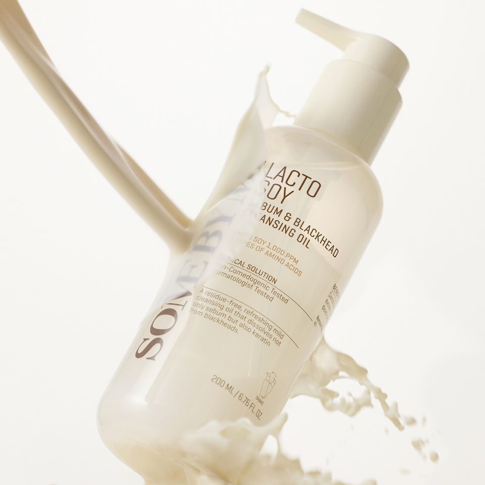 Some By Mi - Lactosoy Sebum & Blackhead Cleansing Oil 200 ml - Rens