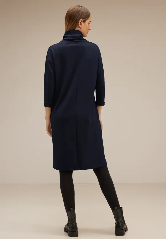 Lässiges Sweatkleid - deep blue
