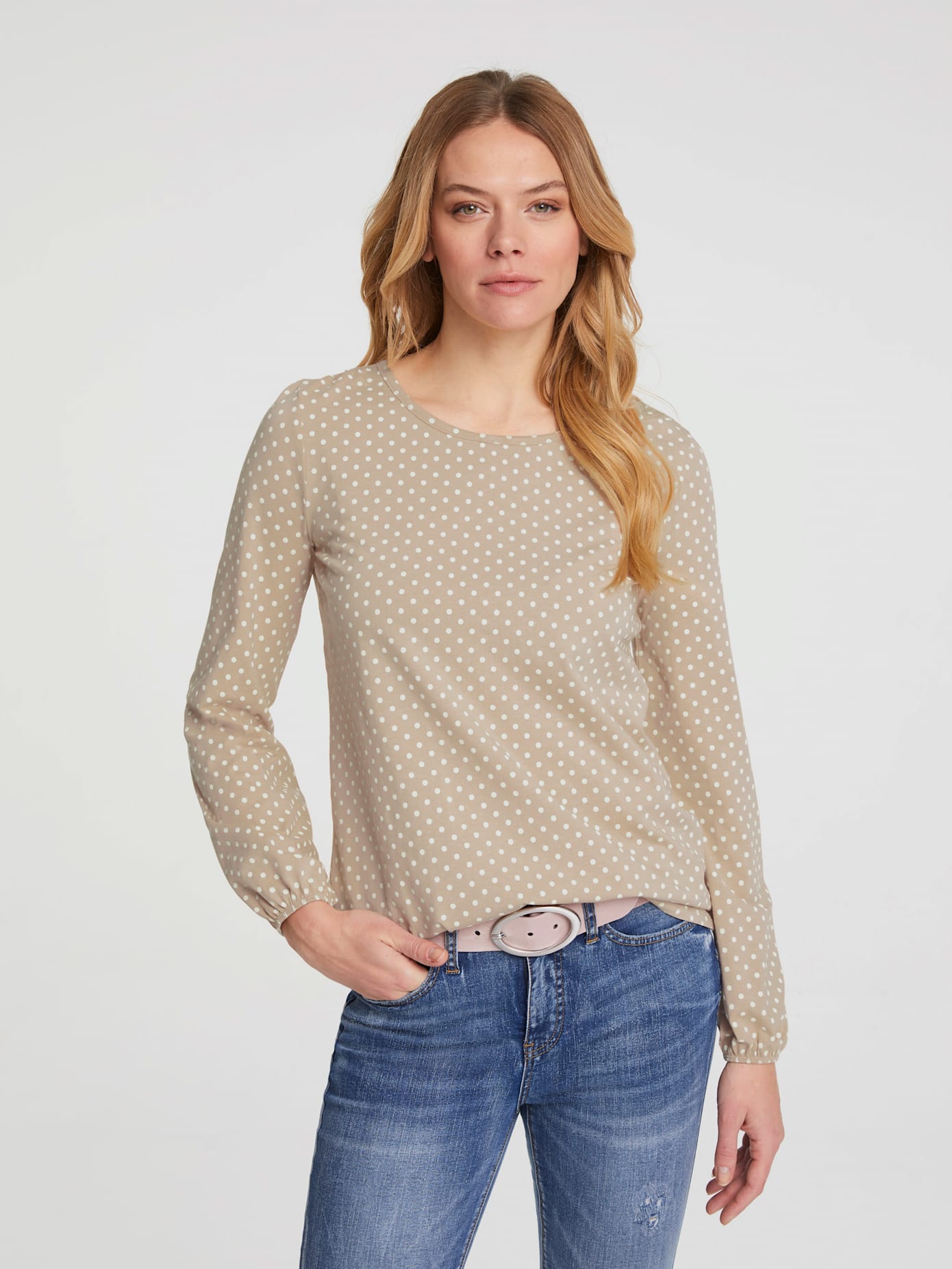 T-shirt superbe motif à pois
