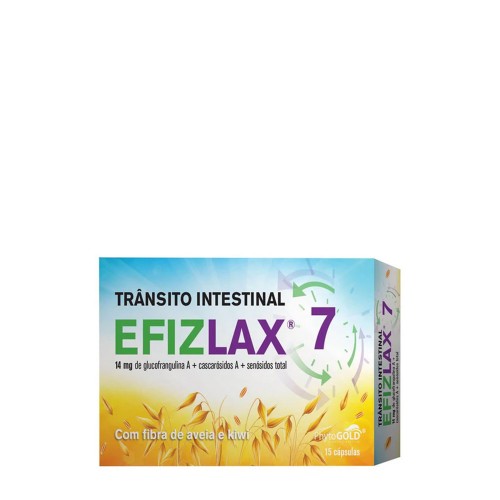 Efizlax 7 Regulação Intestinal 15 cápsulas