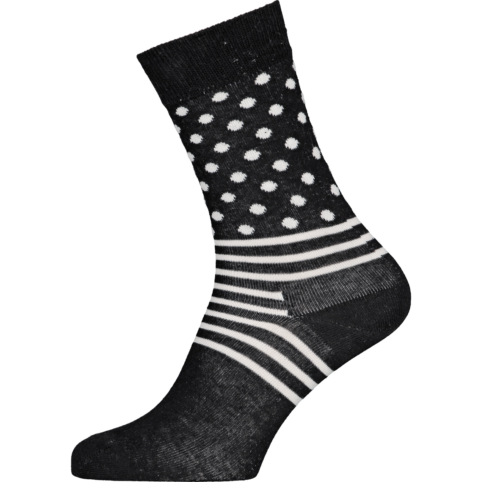 Happy Socks Herren-Socken, 4 Paar schwarz