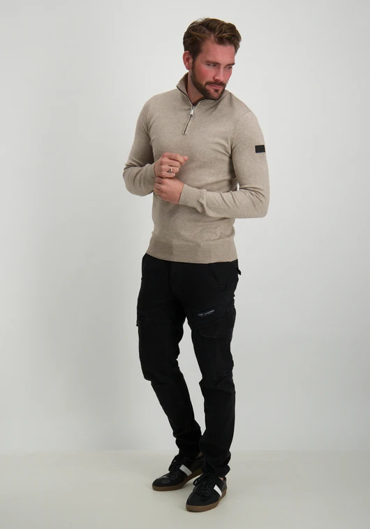 Malelions Trui Quarter zip MM3-AW24-09
