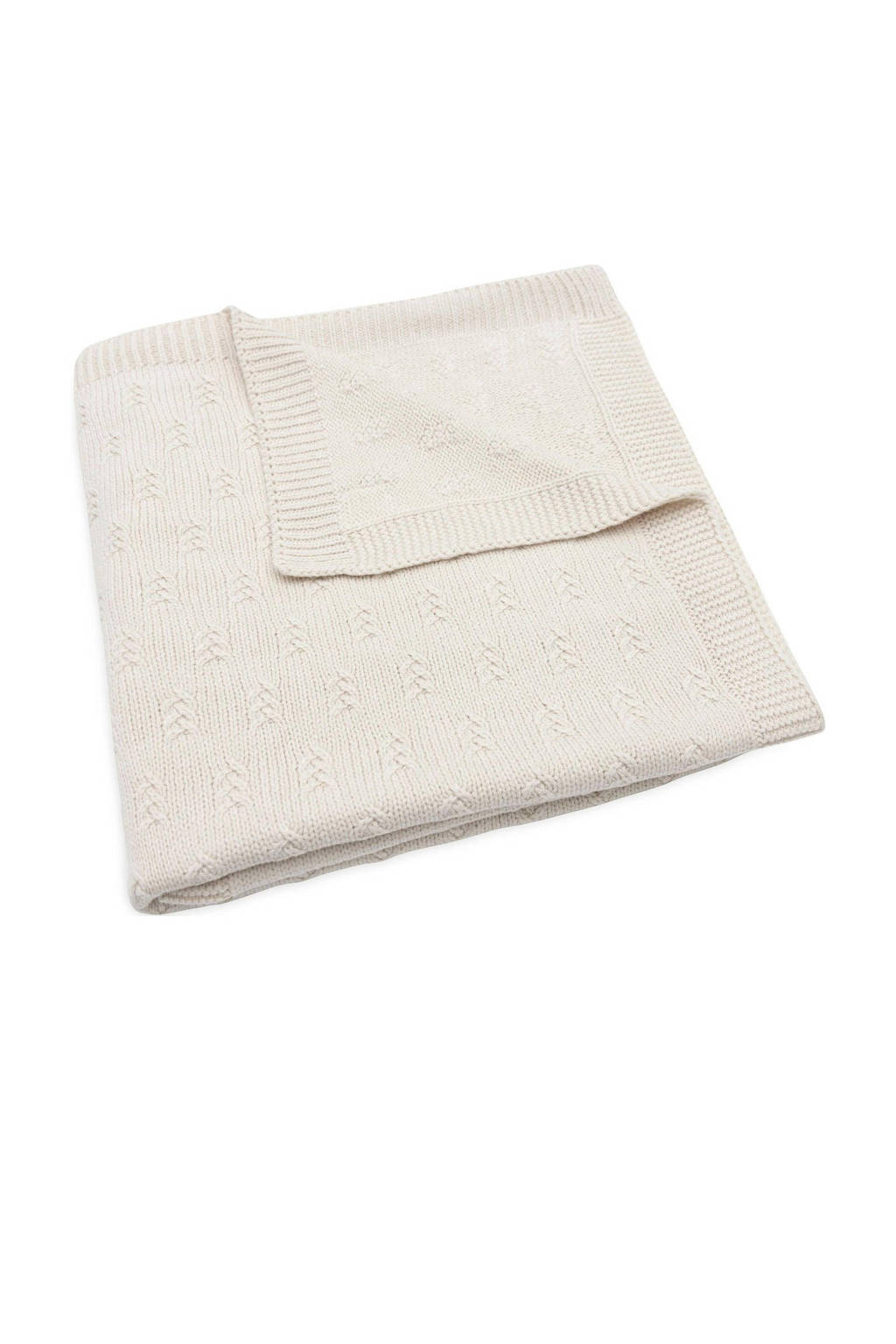 baby ledikantdeken 100x150cm Grain Knit - Oatmeal