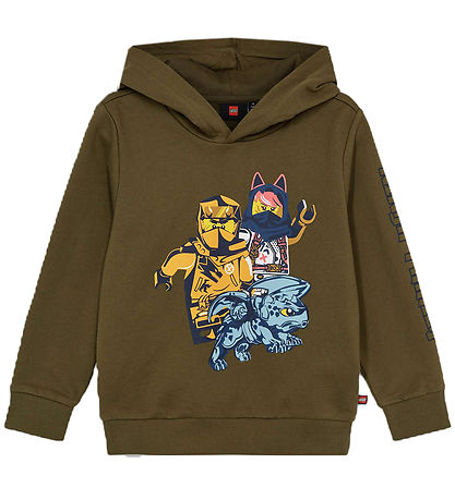 LEGO® Ninjago Kapuzenpullover - LWScout - Dark Khaki