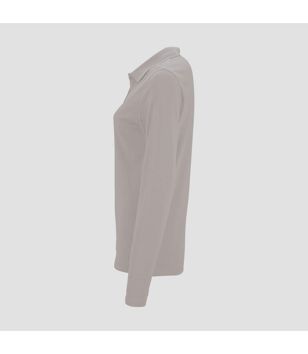 SOLS - Polo manches longues PERFECT - Femme (Blanc) - UTPC2908