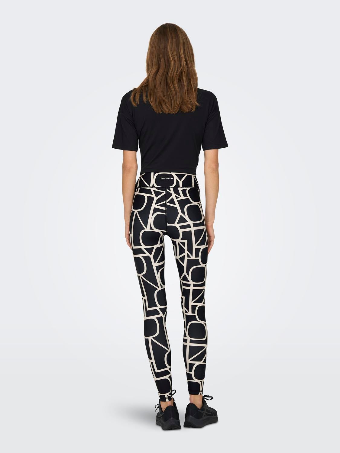 ONPFONT-2 Hohe Taille Skinny Fit Sportleggings Black