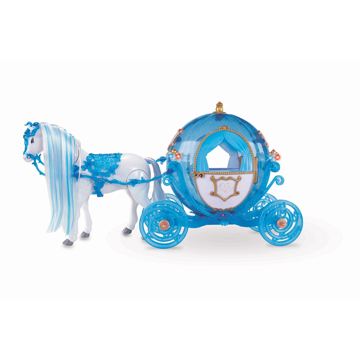 Carrosse avec cheval pour poupée mannequin