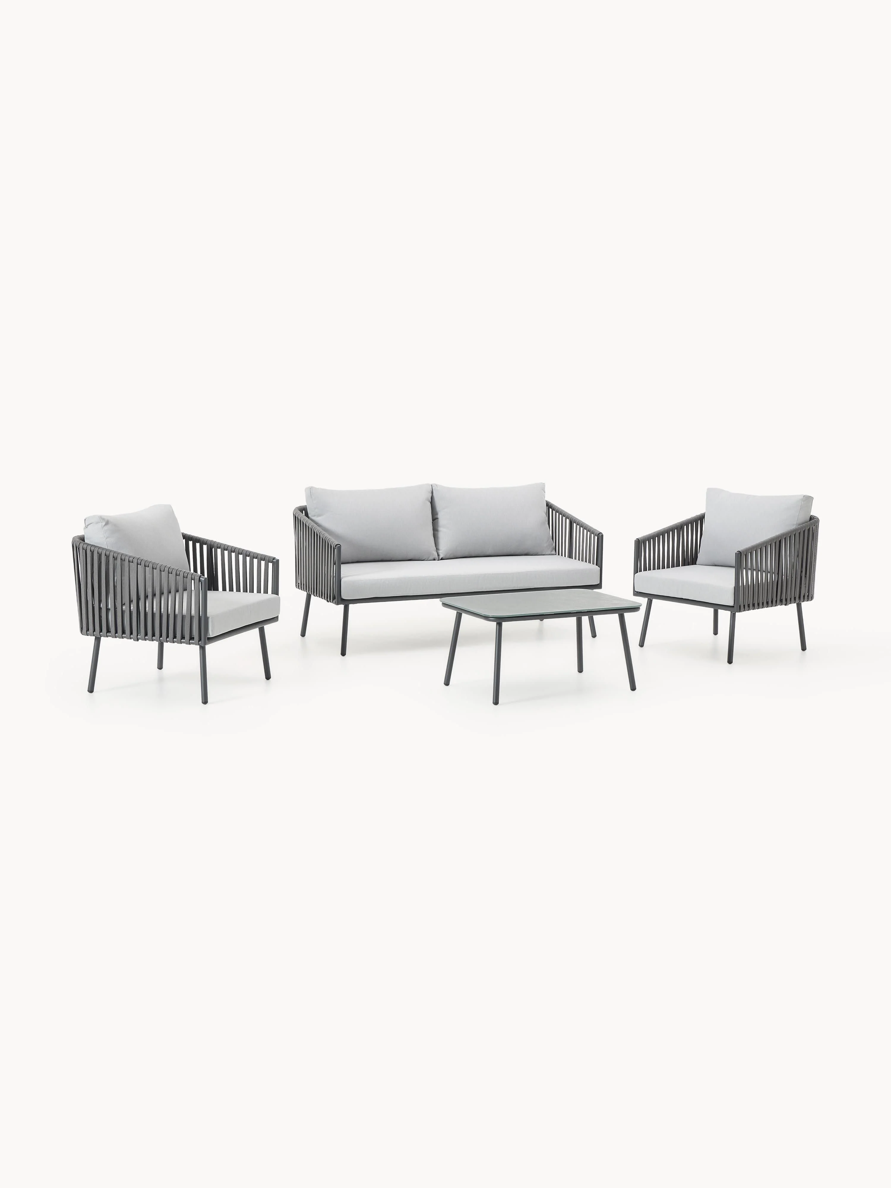 Tuin loungeset Malo, 4-delig