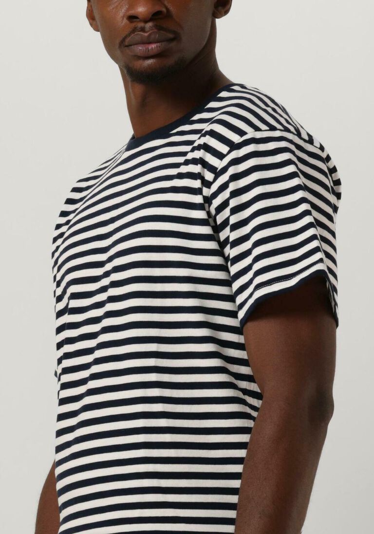 MINIMUM blauwe minimum t-shirt jannus 9322
