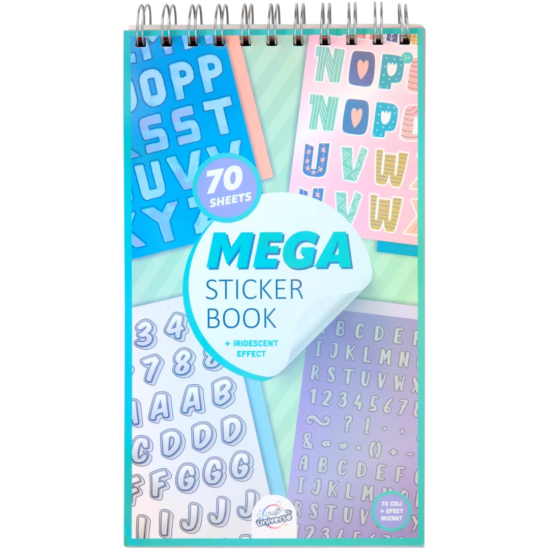 Craft Universe XL-stickerboek 70 vel | diverse varianten