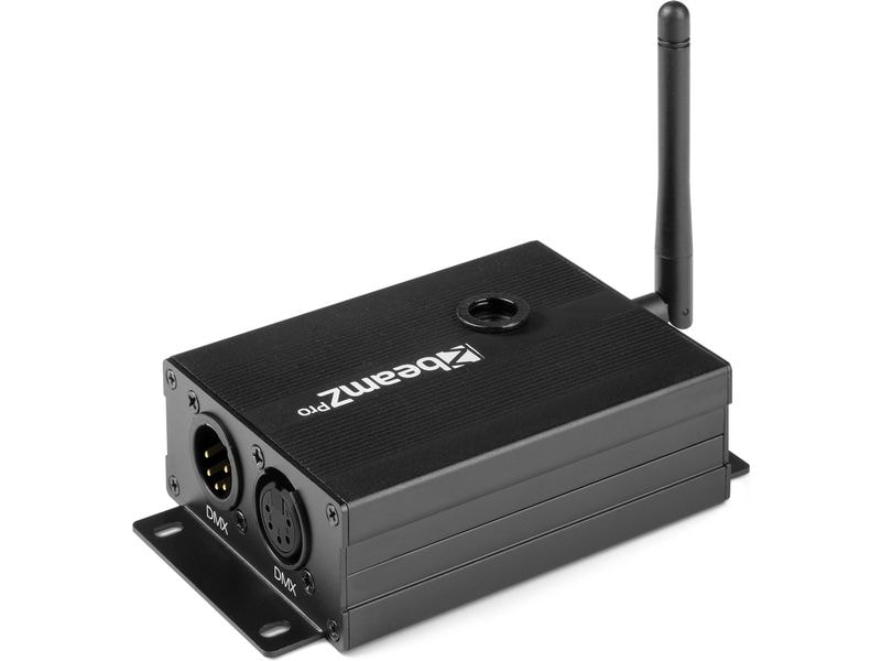 BeamZ Pro Lichtsteuerung WTR10-5 Kompakter drahtloser DMX-Sender und -Empfänger
