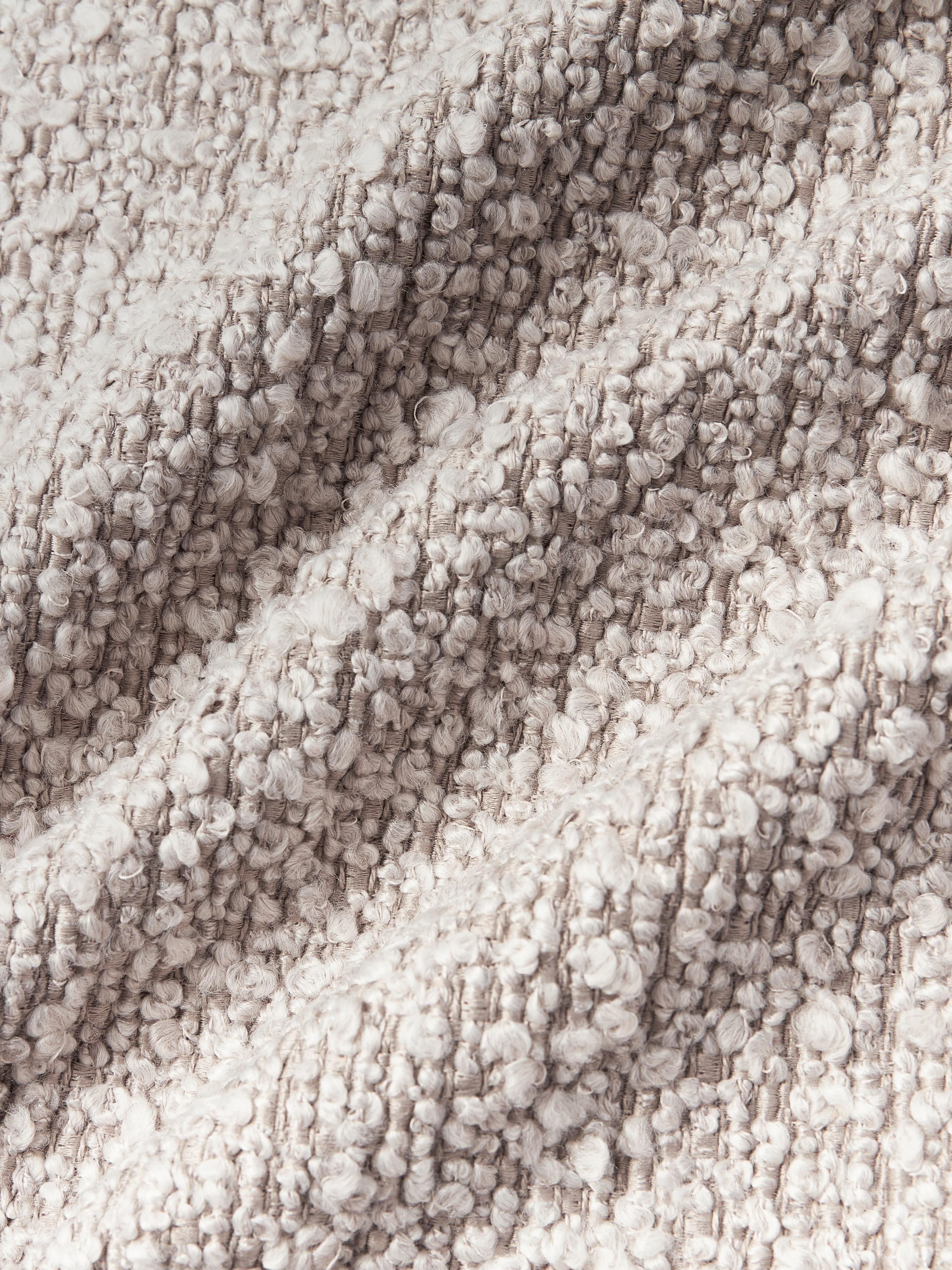 Bouclé kussenhoes Bellamie