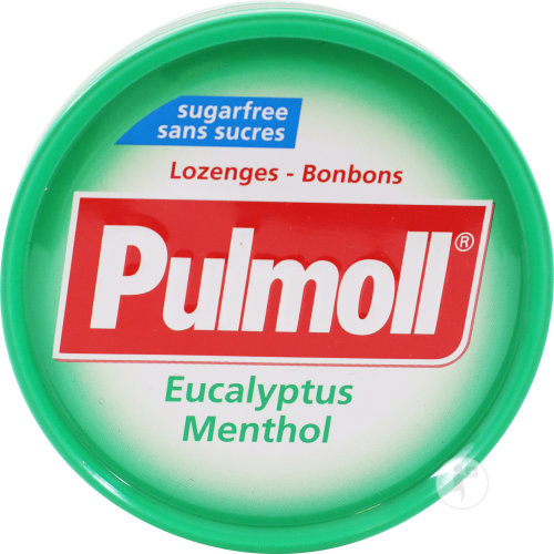 Pulmoll Eucalyptus-menthol Sans Sucres Bonbons 45g