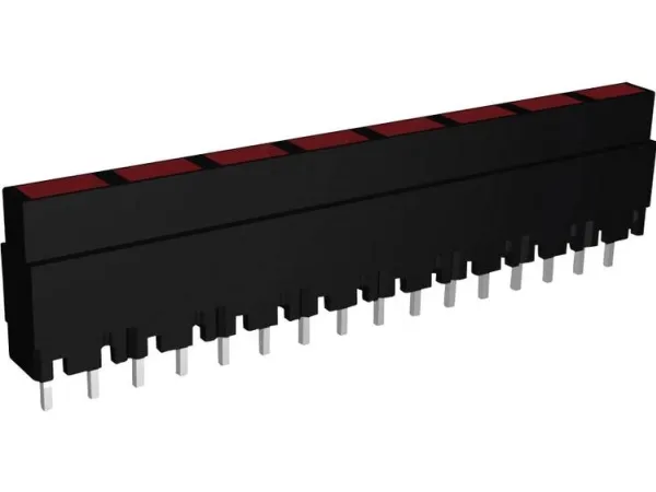 Signal Construct ZALS 080 LED bånd 8x Rød (L x B x H) 40.8 x 3.7 x 9 mm