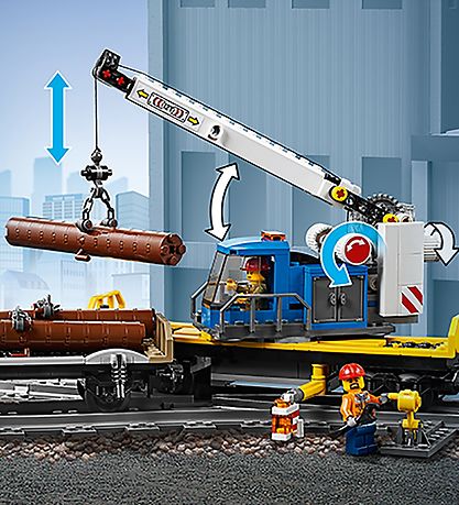 LEGO? City - Godstog 60198 - Motoriseret - 1226 Dele
