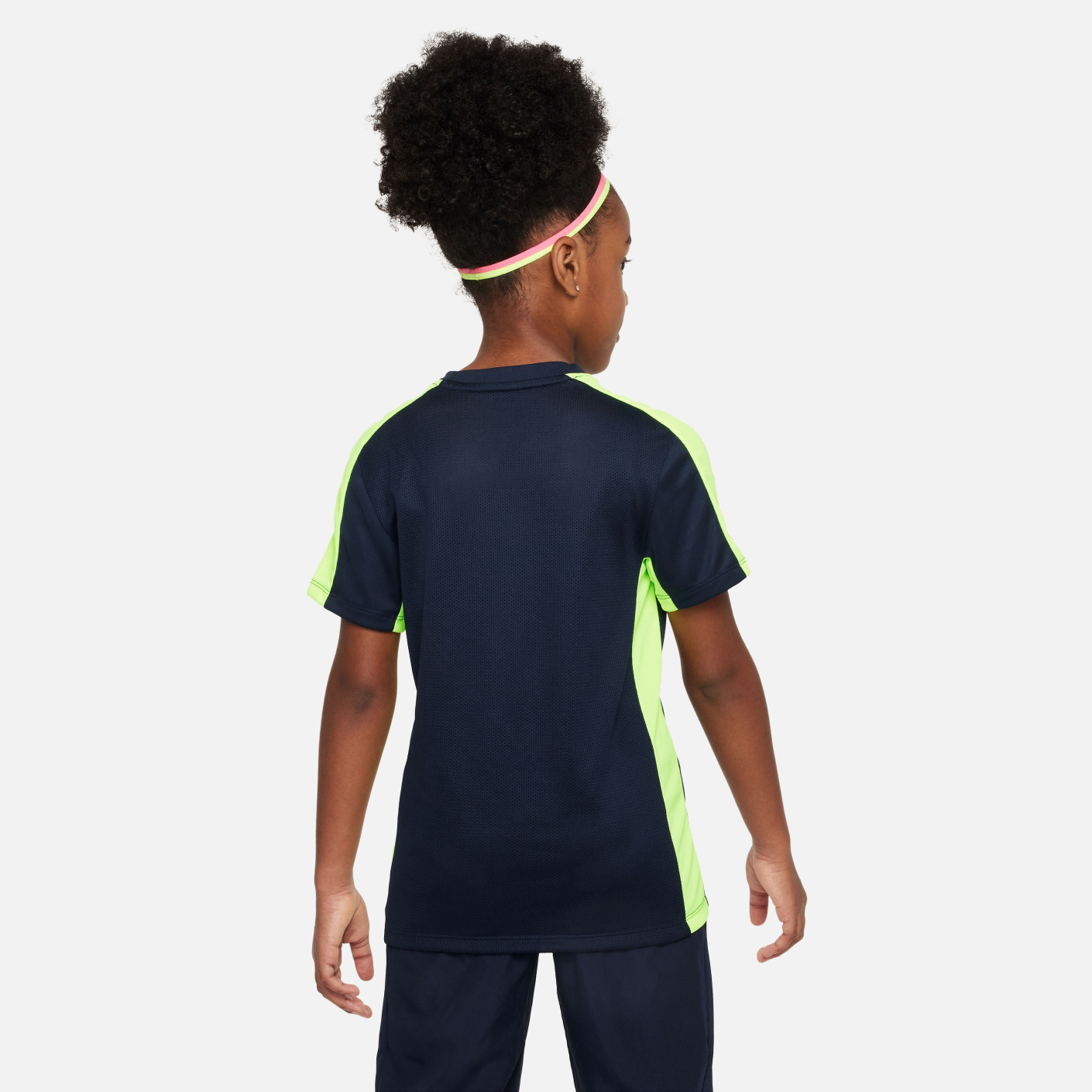 Nike Dri-FIT Academy 23 Trainingsset Kids Donkerblauw Geel Wit