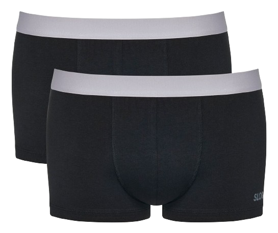 Sloggi Men Go Abc 2.0 Heren Short Met Korte Pijpjes 2 Pack Black Maat XS 1 Stuk