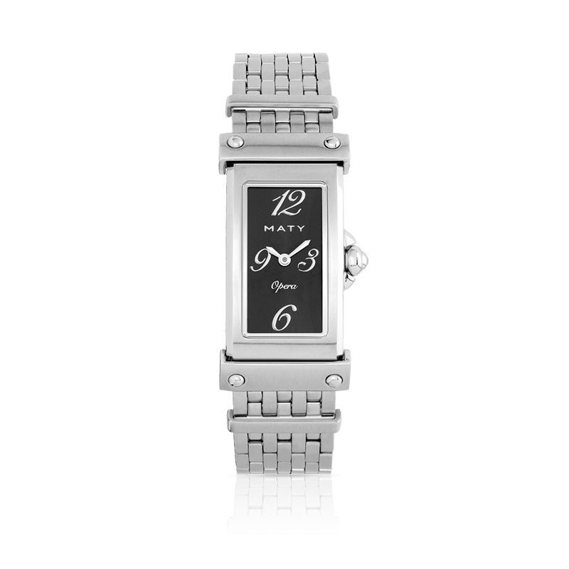 Montre Opéra femme acier