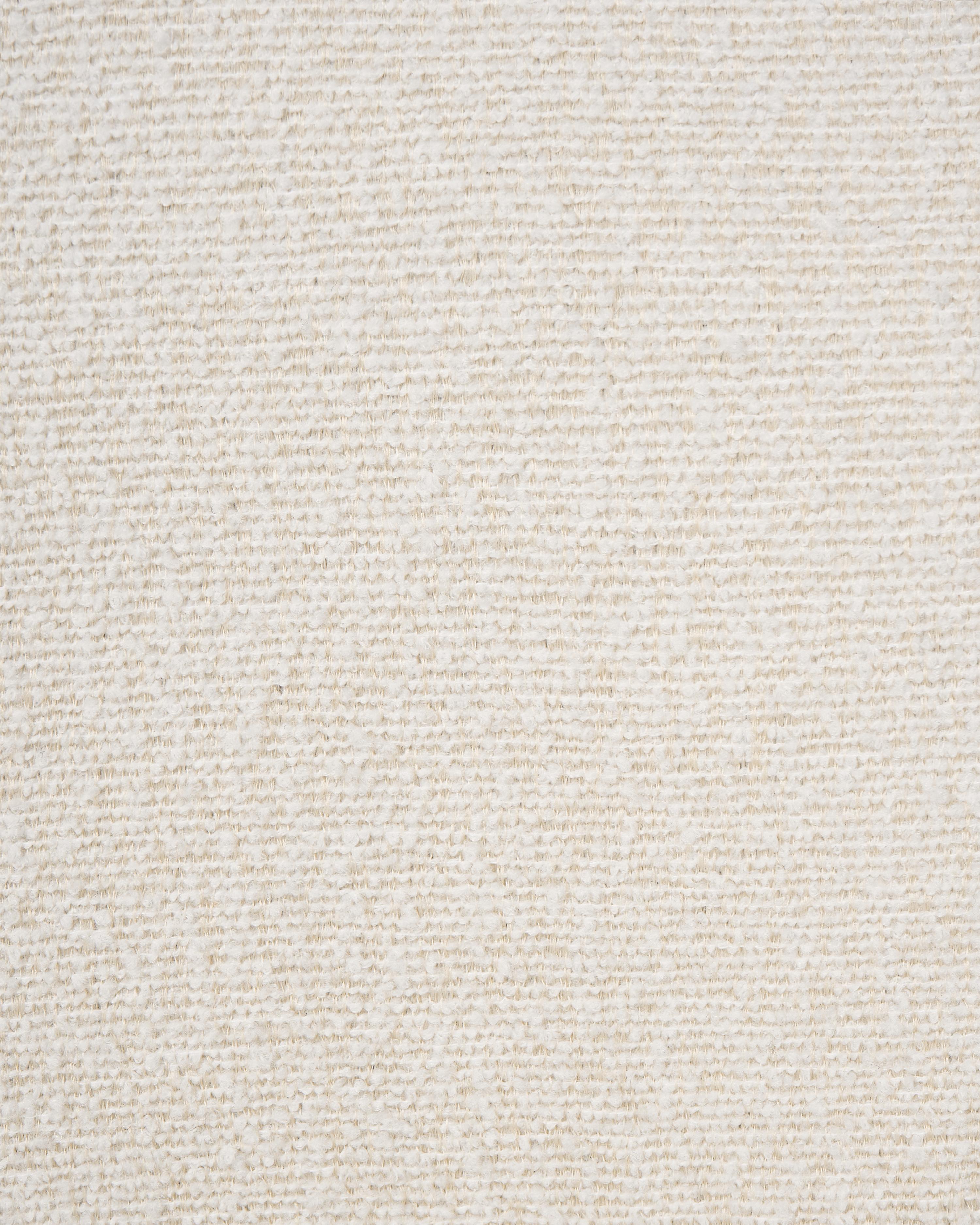Set van 2 eetkamerstoelen draaibaar SYLVANIA Bouclé Gebroken wit