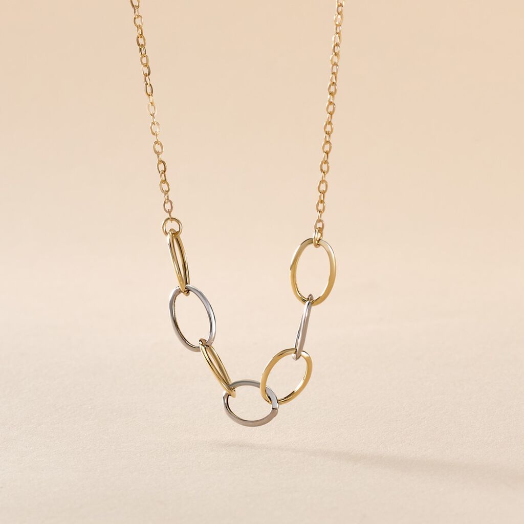 Collier Lucette Or Bicolore