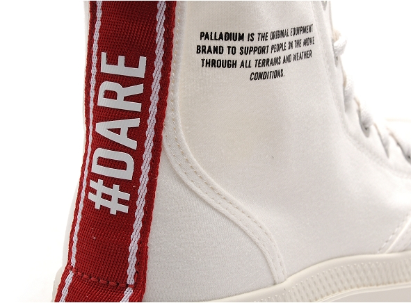 Palladium boots bottine femme pampa hi dare star blanc