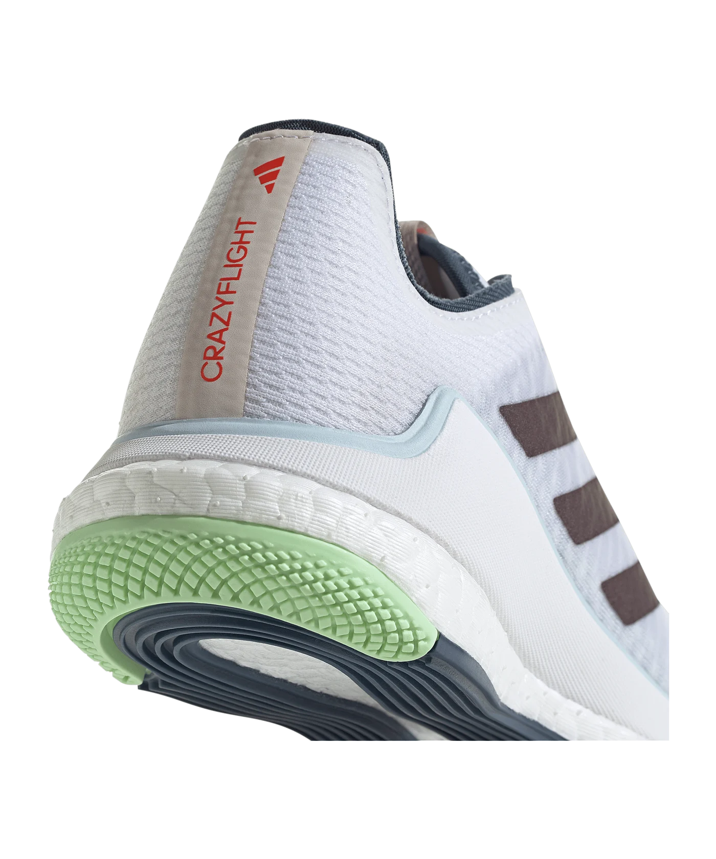 adidas Crazyflight Damen Weiss Blau Grau