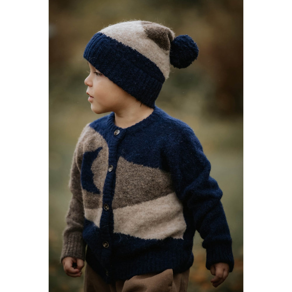 Køb Fliink Pine Bark Star Alpaca Moon Beanie