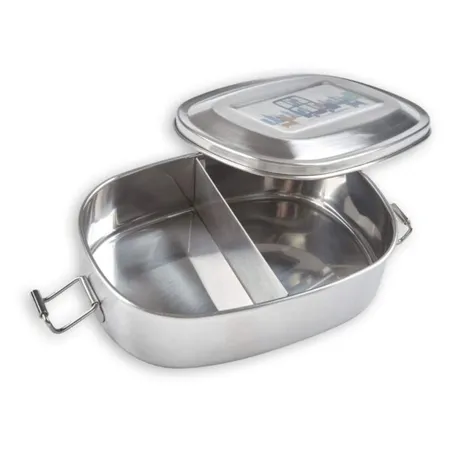 Sigikid Edelstahl Lunchbox, blau Green