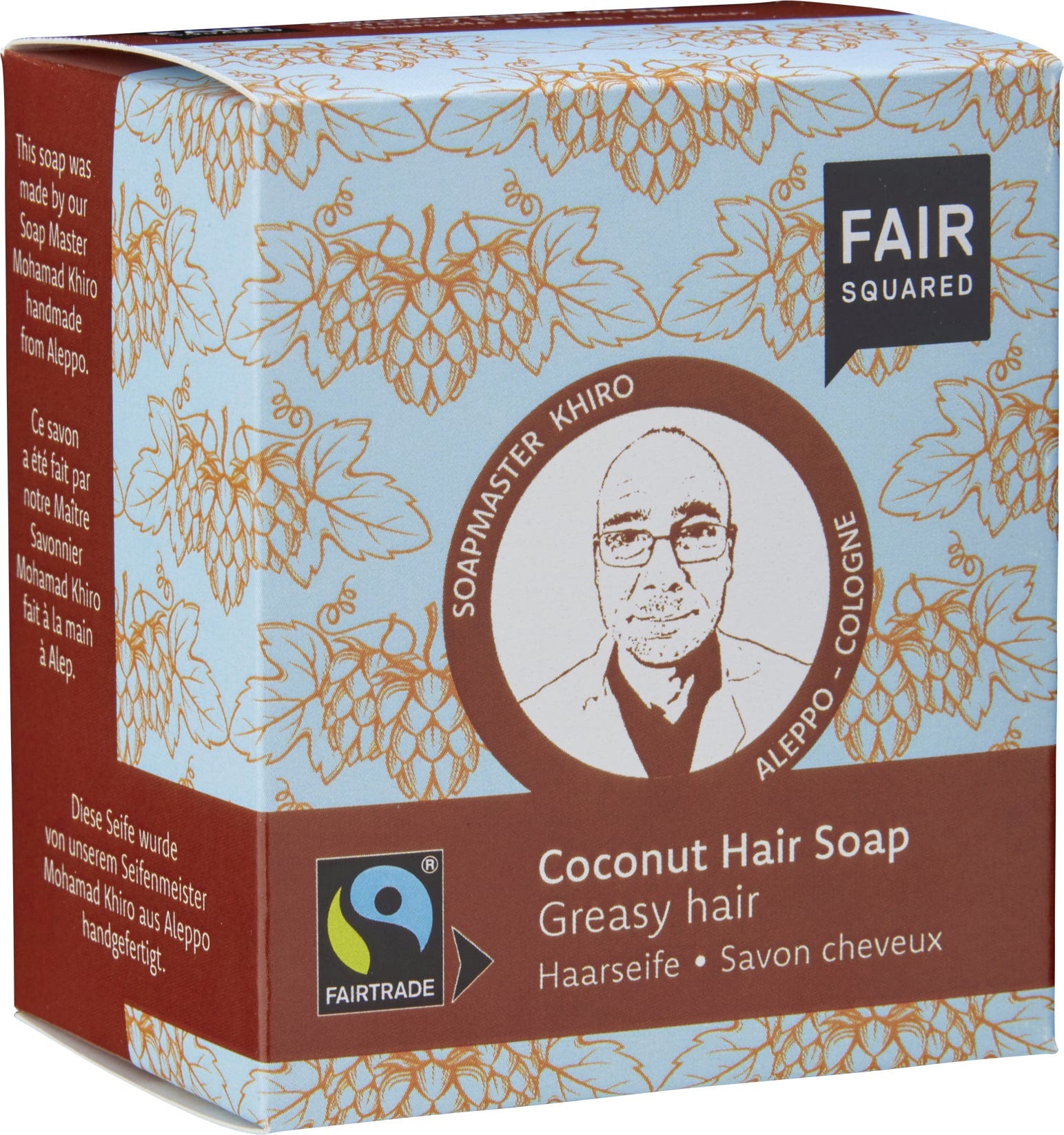 FAIR SQUARED  Hair Soap Coconut, 160 g