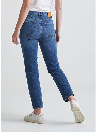 DU\/ER Performance Denim Hig Rise Straigh