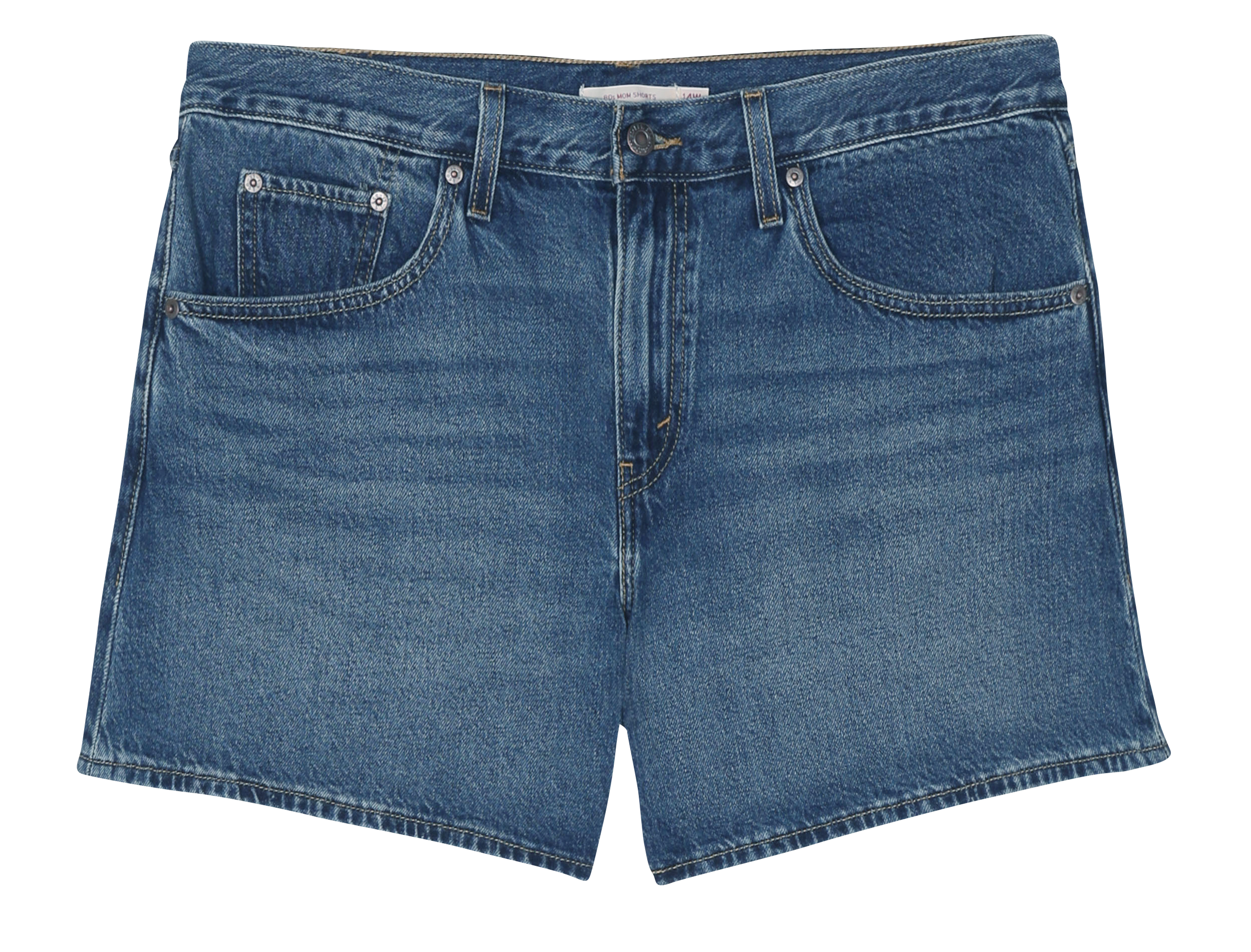 PLUS 80S MOM SHORT - Short en jean taille haute | Noir