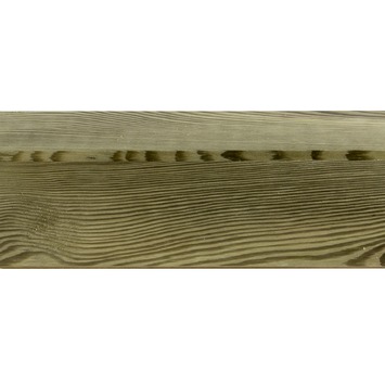 Tuinpaal vierkant grenen ca. 8,8 x 8,8 cm, lengte ca. 270 cm