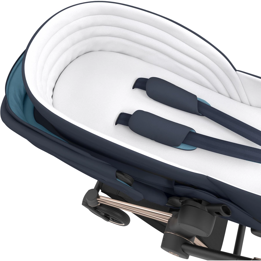 cybex PLATINUM Kinderwagenaufsatz Lite Cot Nautical Blue