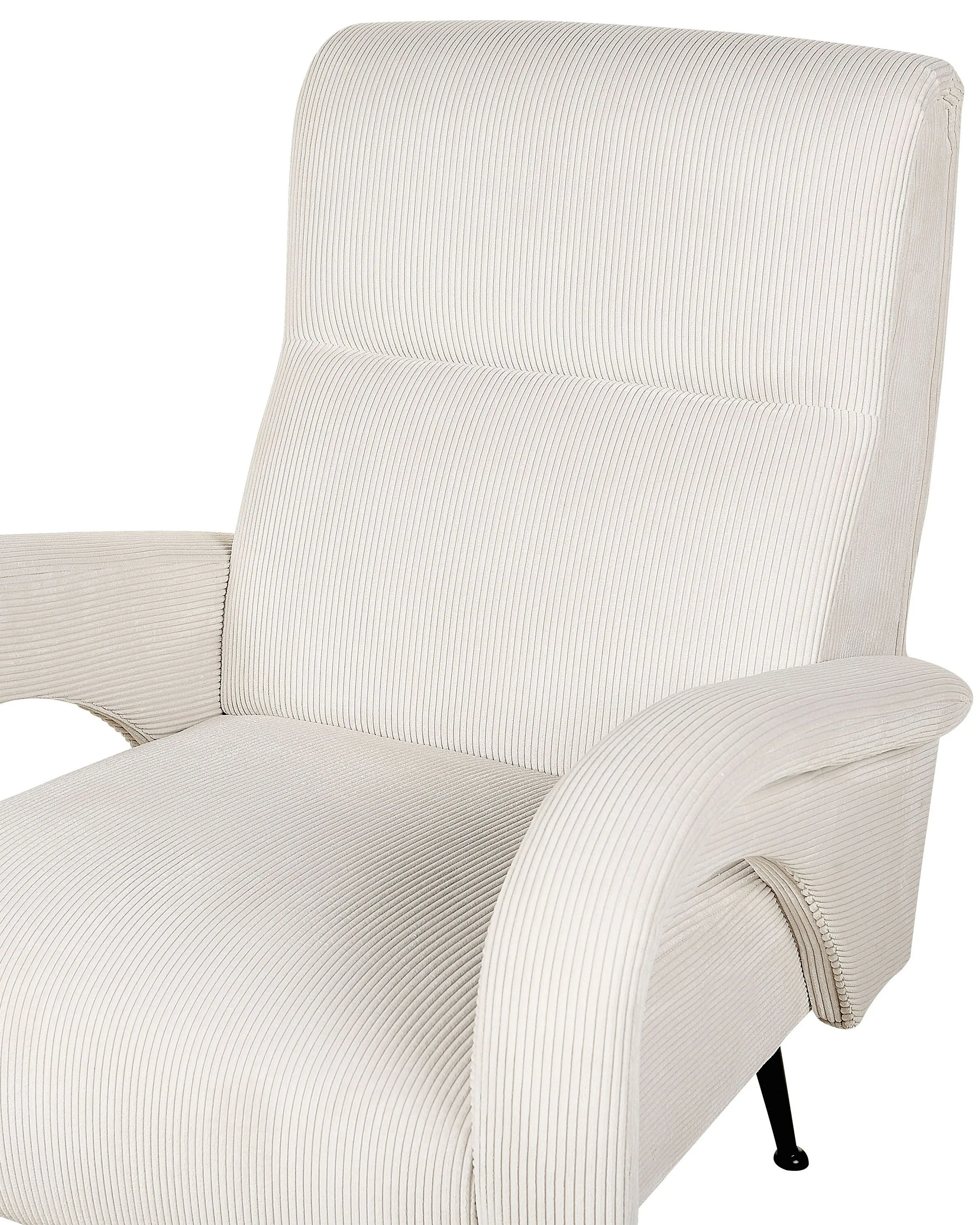 Fauteuil SVALOV Corduroy Gebroken wit
