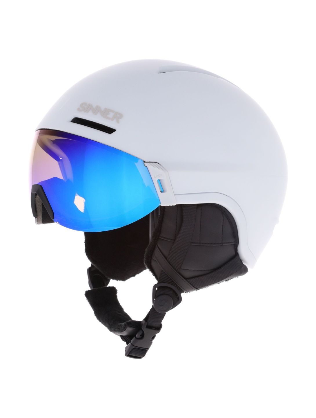 Montblanc skihelm met vizier unisex