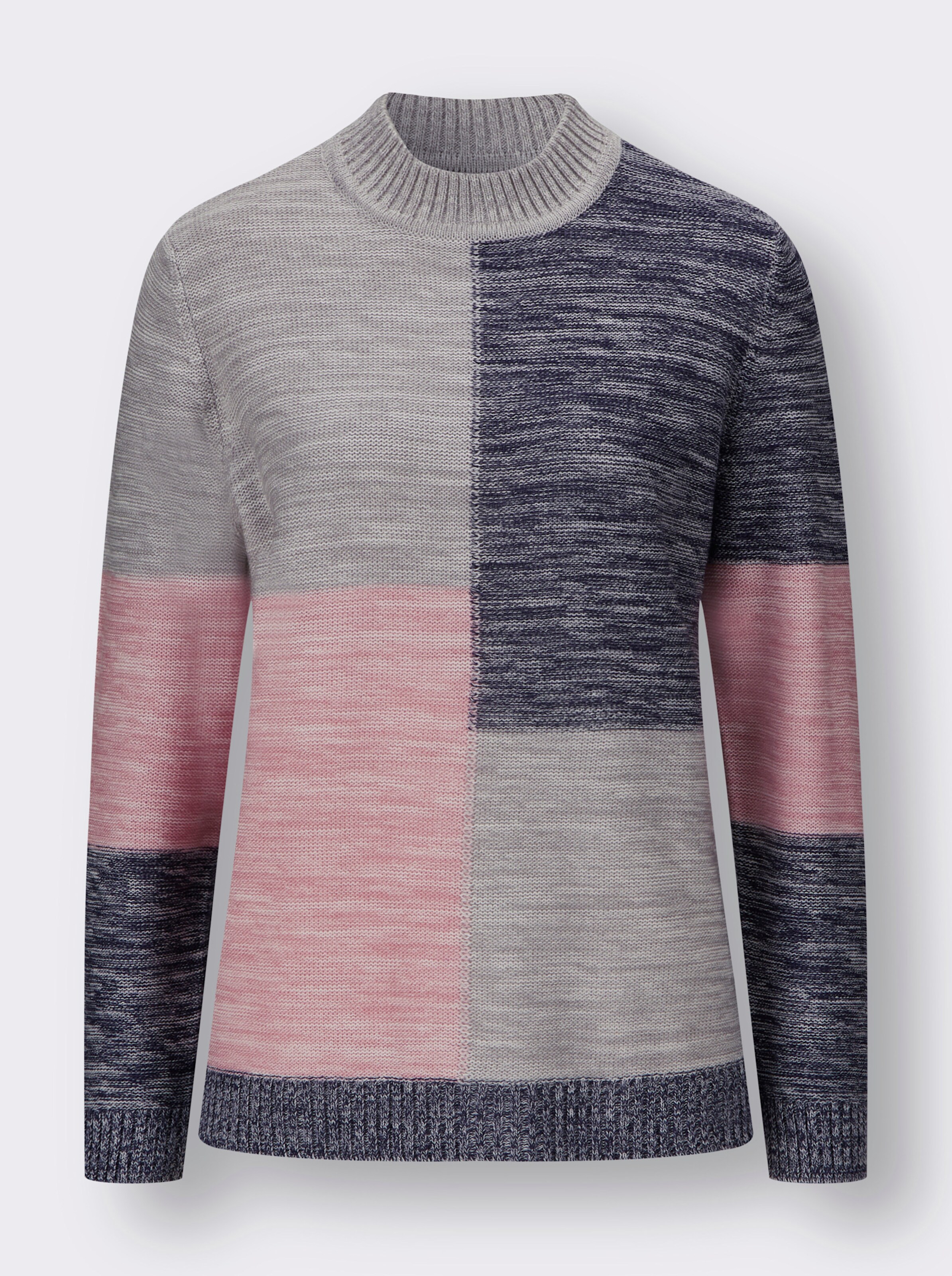 Stehkragenpullover