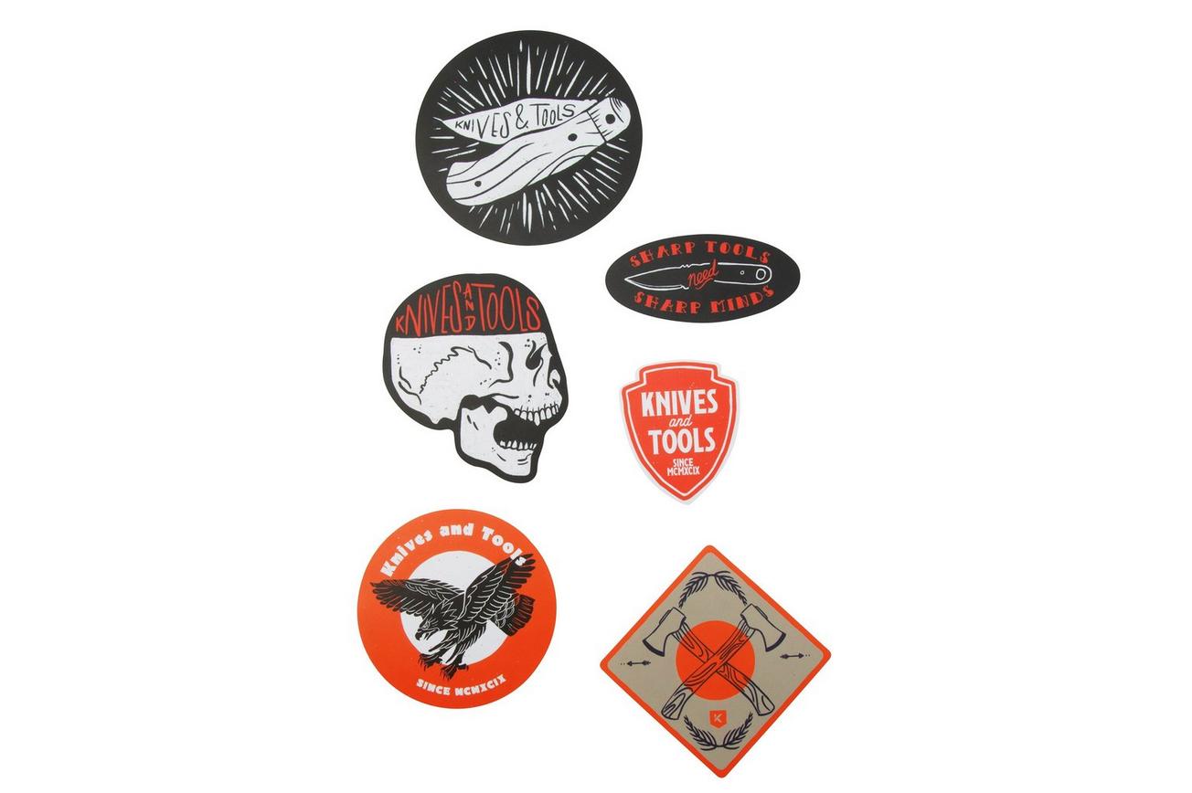 Knivesandtools Sticker Set #02, Padraig Croke design