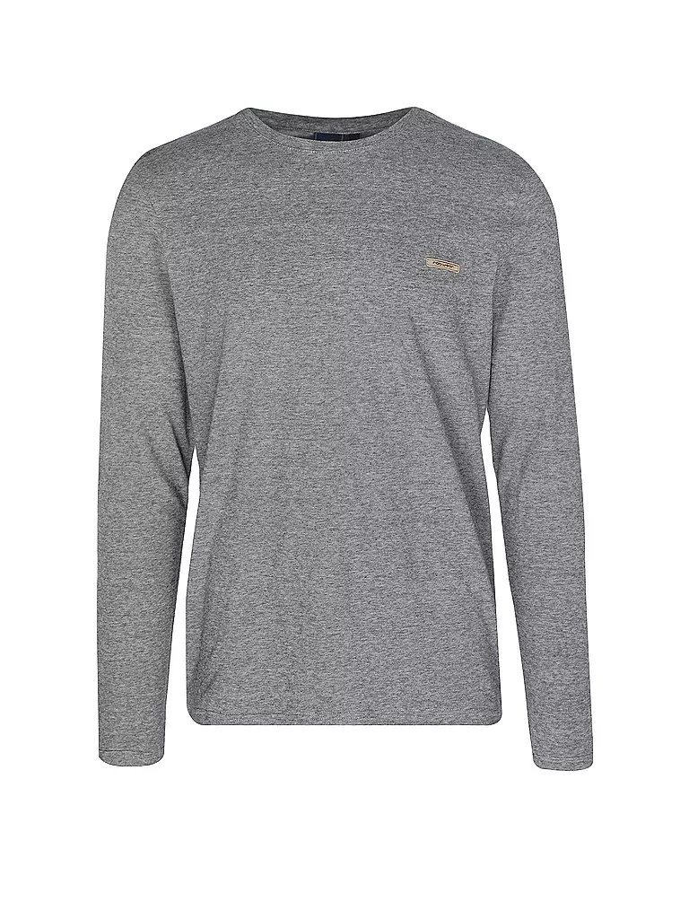 RAGWEAR Langarmshirt FREN hellgrau