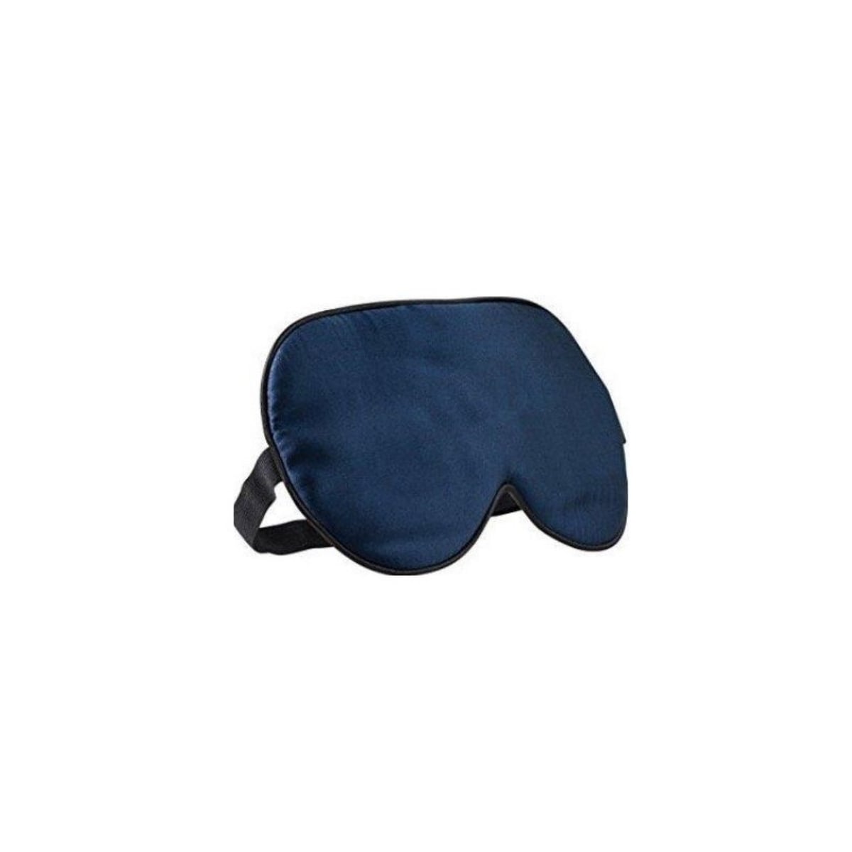 Sovemaske 100 % silke Mørke blå